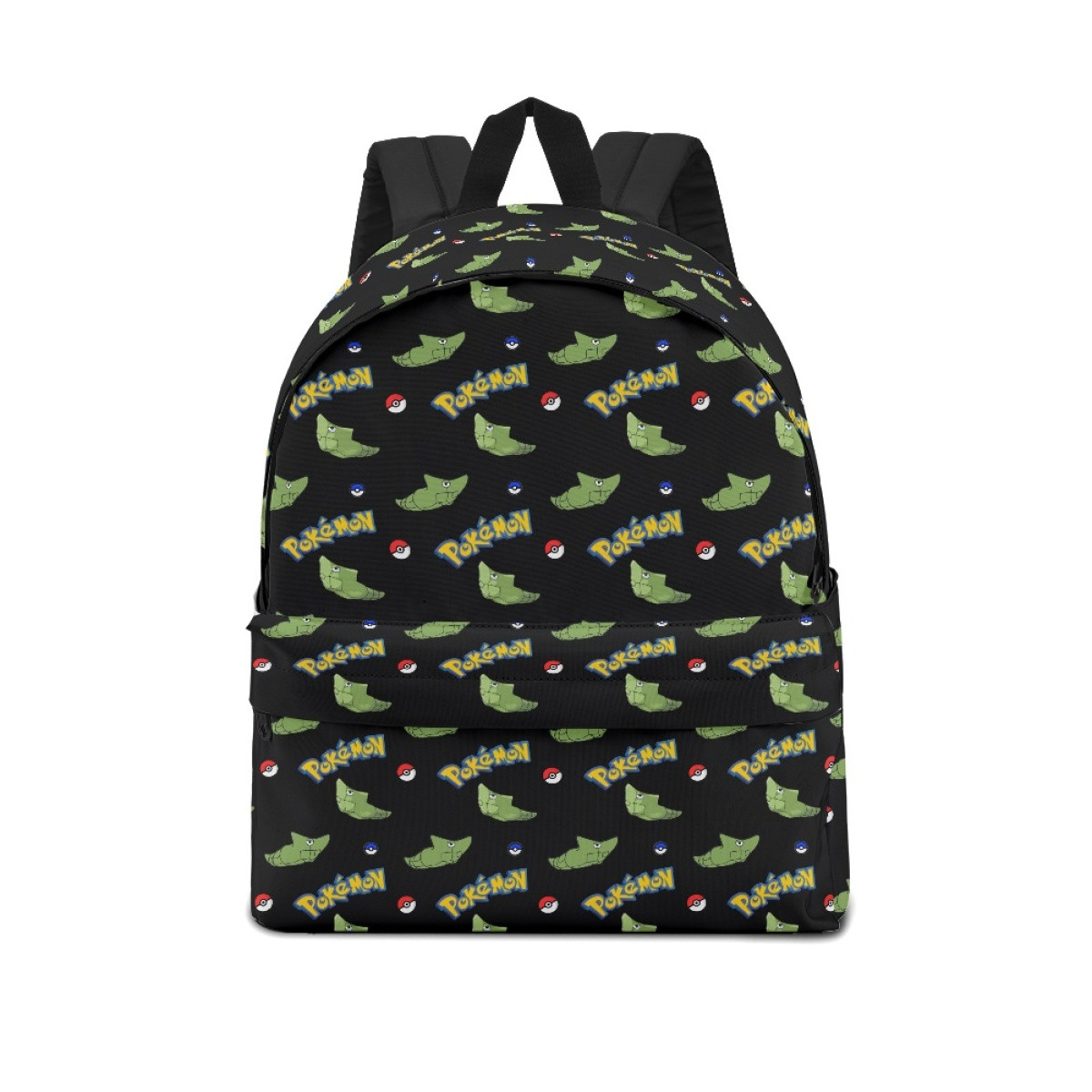 Pokemon Metapod School Backpack Multicolor Schoolbag Rucksack - Metapod Character Series Art