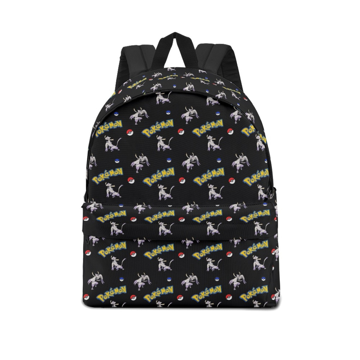 Pokemon Mienshao School Backpack Multicolor Schoolbag Rucksack - Mienshao Character Series Art