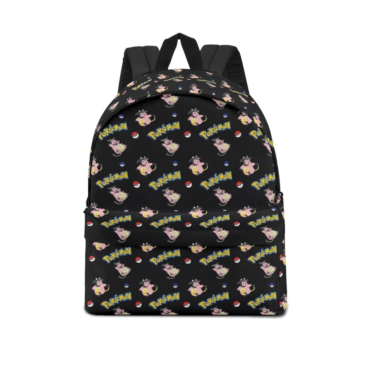 Pokemon Miltank School Backpack Multicolor Schoolbag Rucksack - Miltank Character Series Art