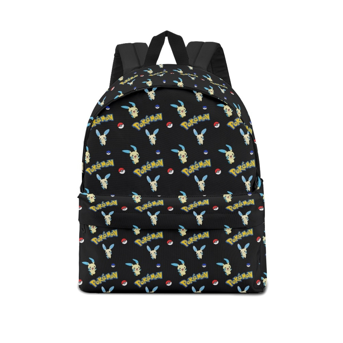 Pokemon Minun School Backpack Multicolor Schoolbag Rucksack - Minun Character Series Art
