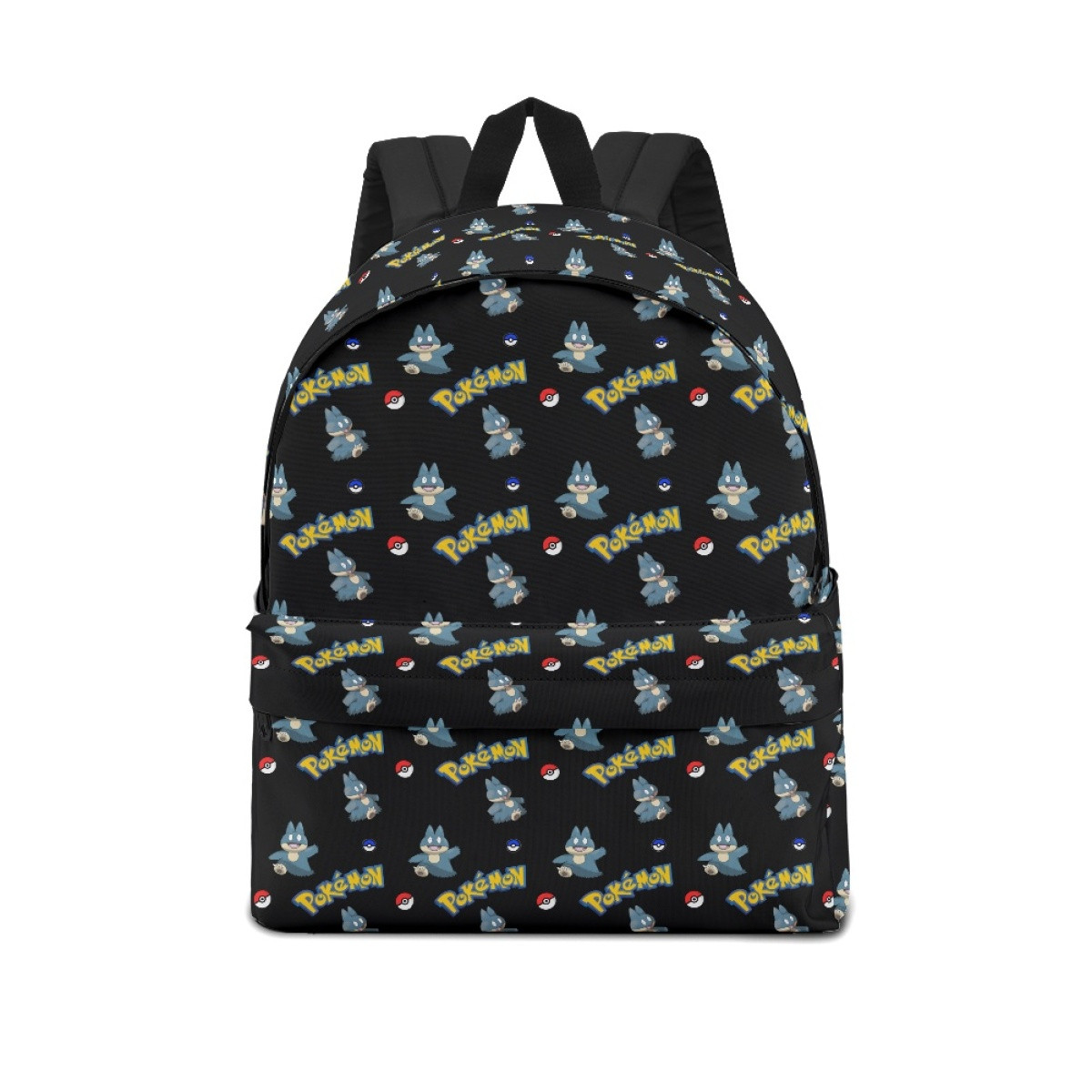 Pokemon Munchlax School Backpack Multicolor Schoolbag Rucksack - Munchlax Character Series Art