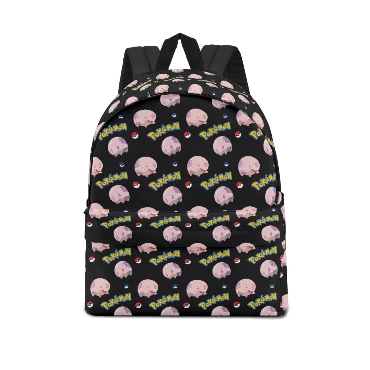 Pokemon Munna School Backpack Multicolor Schoolbag Rucksack - Munna Character Series Art