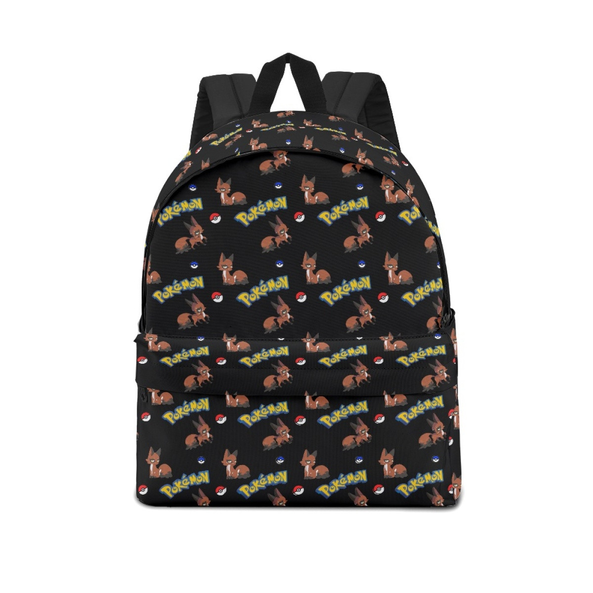 Pokemon Nickit School Backpack Multicolor Schoolbag Rucksack - Nickit Character Series Art
