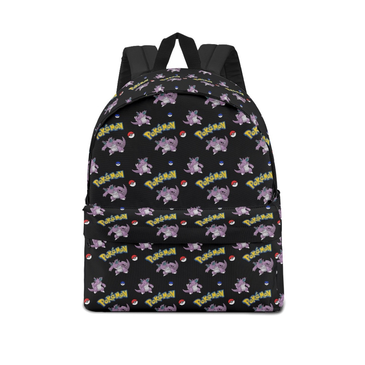 Pokemon Nidoking School Backpack Multicolor Schoolbag Rucksack - Nidoking Character Series Art