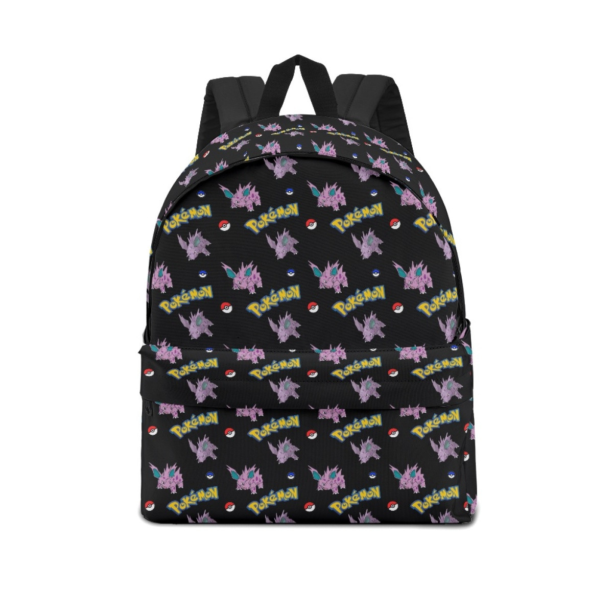 Pokemon Nidorino School Backpack Multicolor Schoolbag Rucksack - Nidorino Character Series Art