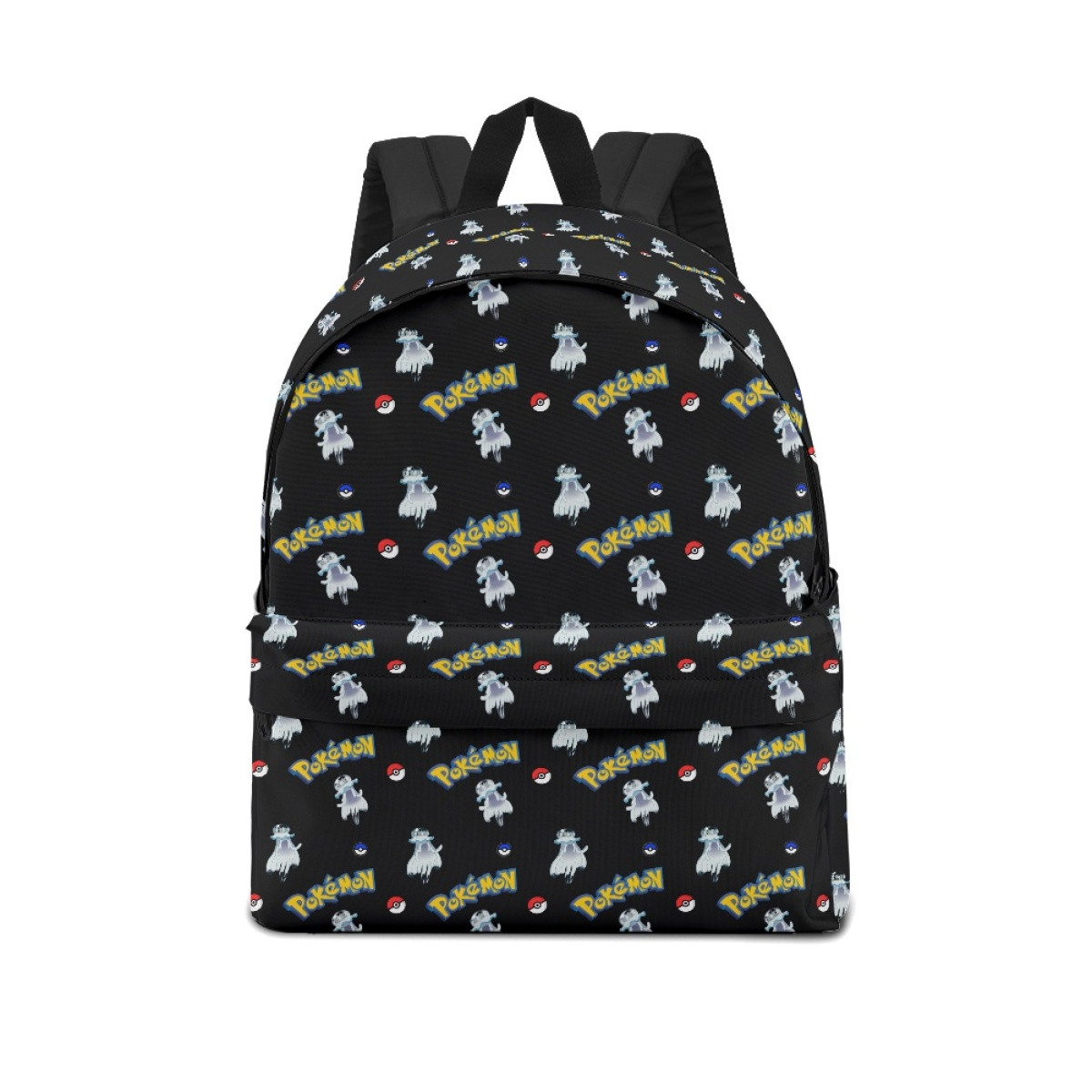 Pokemon Nihilego School Backpack Multicolor Schoolbag Rucksack - Nihilego Character Series Art