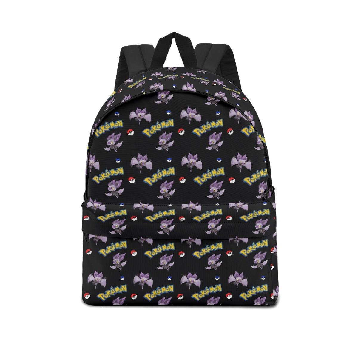 Pokemon Noibat School Backpack Multicolor Schoolbag Rucksack - Noibat Character Series Art