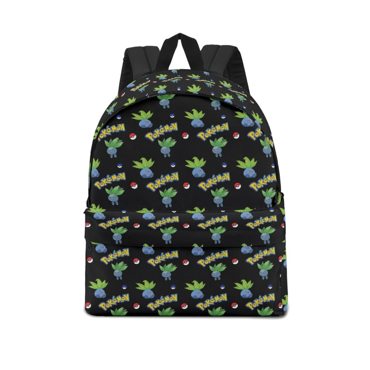 Pokemon Oddish School Backpack Multicolor Schoolbag Rucksack - Oddish Character Series Art