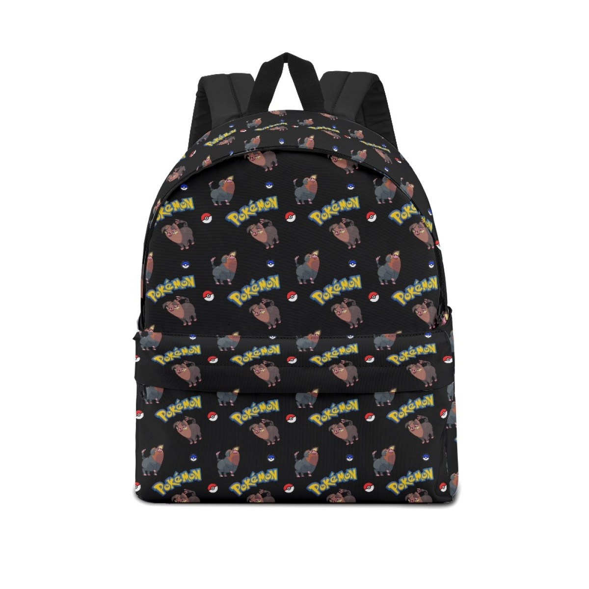 Pokemon Oinkologne School Backpack Multicolor Schoolbag Rucksack - Oinkologne Female Character Series Art