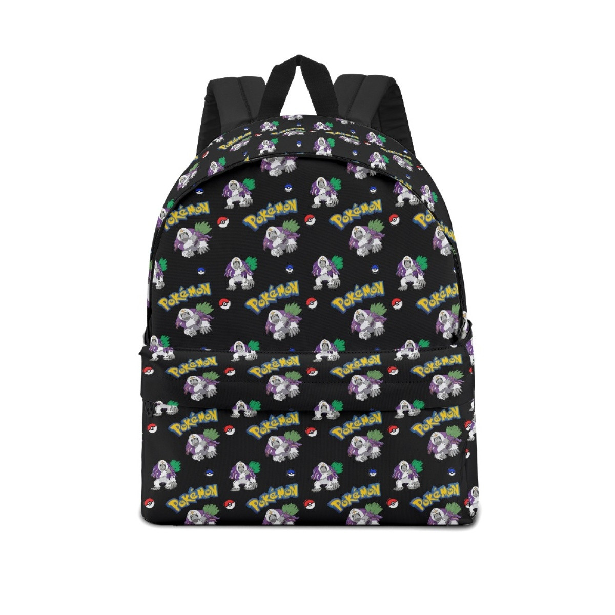 Pokemon Oranguru School Backpack Multicolor Schoolbag Rucksack - Oranguru Character Series Art