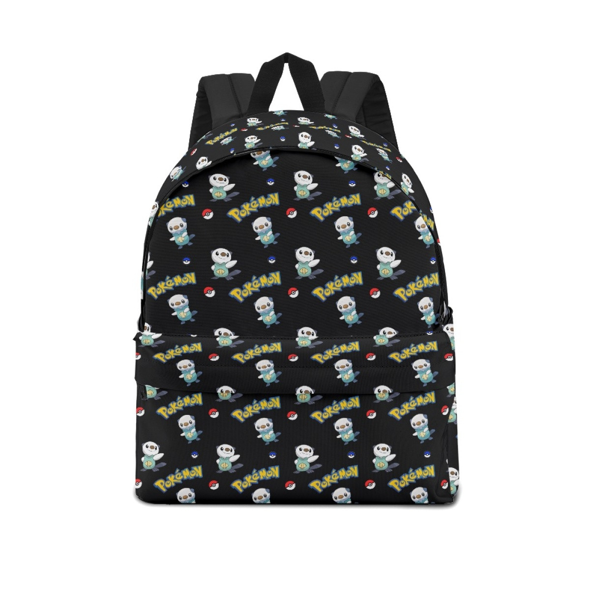 Pokemon Oshawott School Backpack Multicolor Schoolbag Rucksack - Oshawott Character Series Art