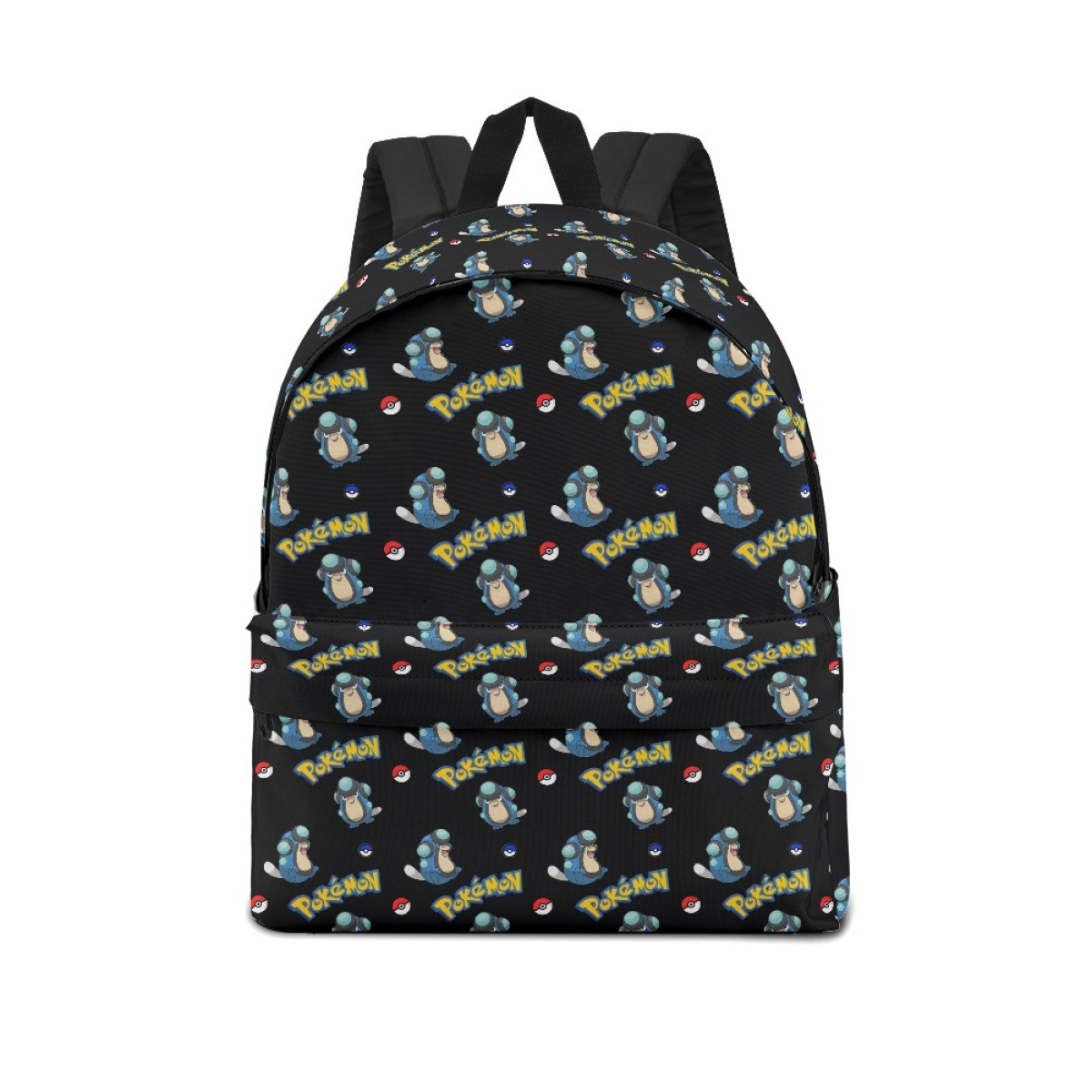 Pokemon Palpitoad School Backpack Multicolor Schoolbag Rucksack - Palpitoad Character Series Art