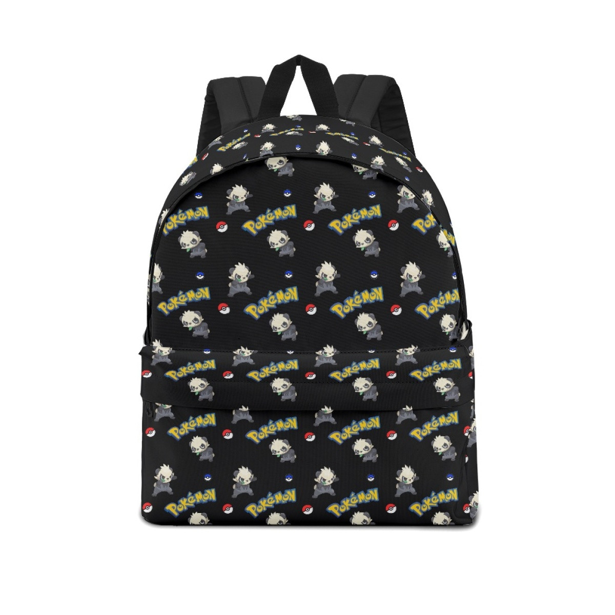 Pokemon Pancham School Backpack Multicolor Schoolbag Rucksack - Pancham Character Series Art