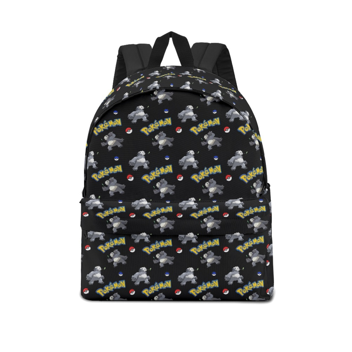Pokemon Pangoro School Backpack Multicolor Schoolbag Rucksack - Pangoro Character Series Art