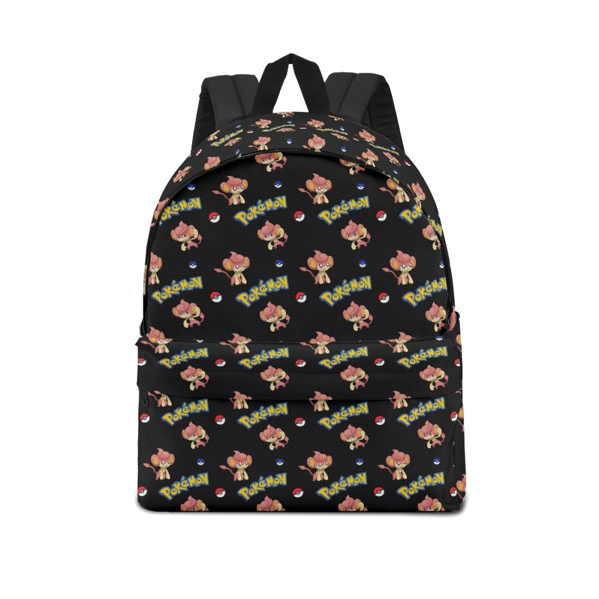 Pokemon Pansear School Backpack Multicolor Schoolbag Rucksack - Pansear Character Series Art