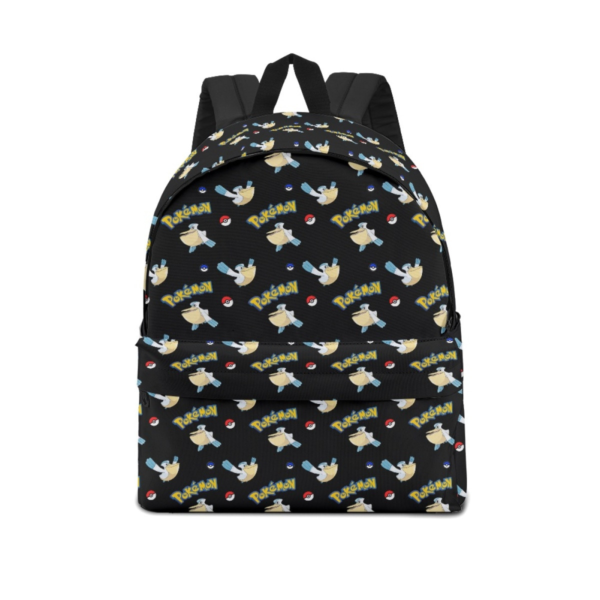 Pokemon Pelipper School Backpack Multicolor Schoolbag Rucksack - Pelipper Character Series Art