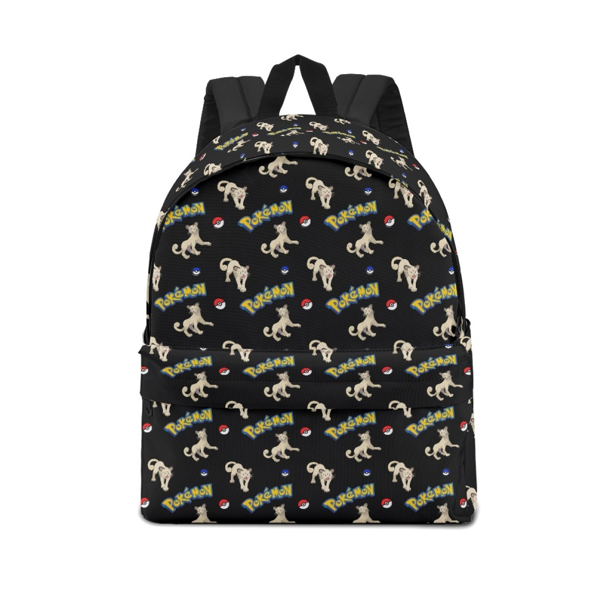 Pokemon Persian School Backpack Multicolor Schoolbag Rucksack - Persian Character Series Art