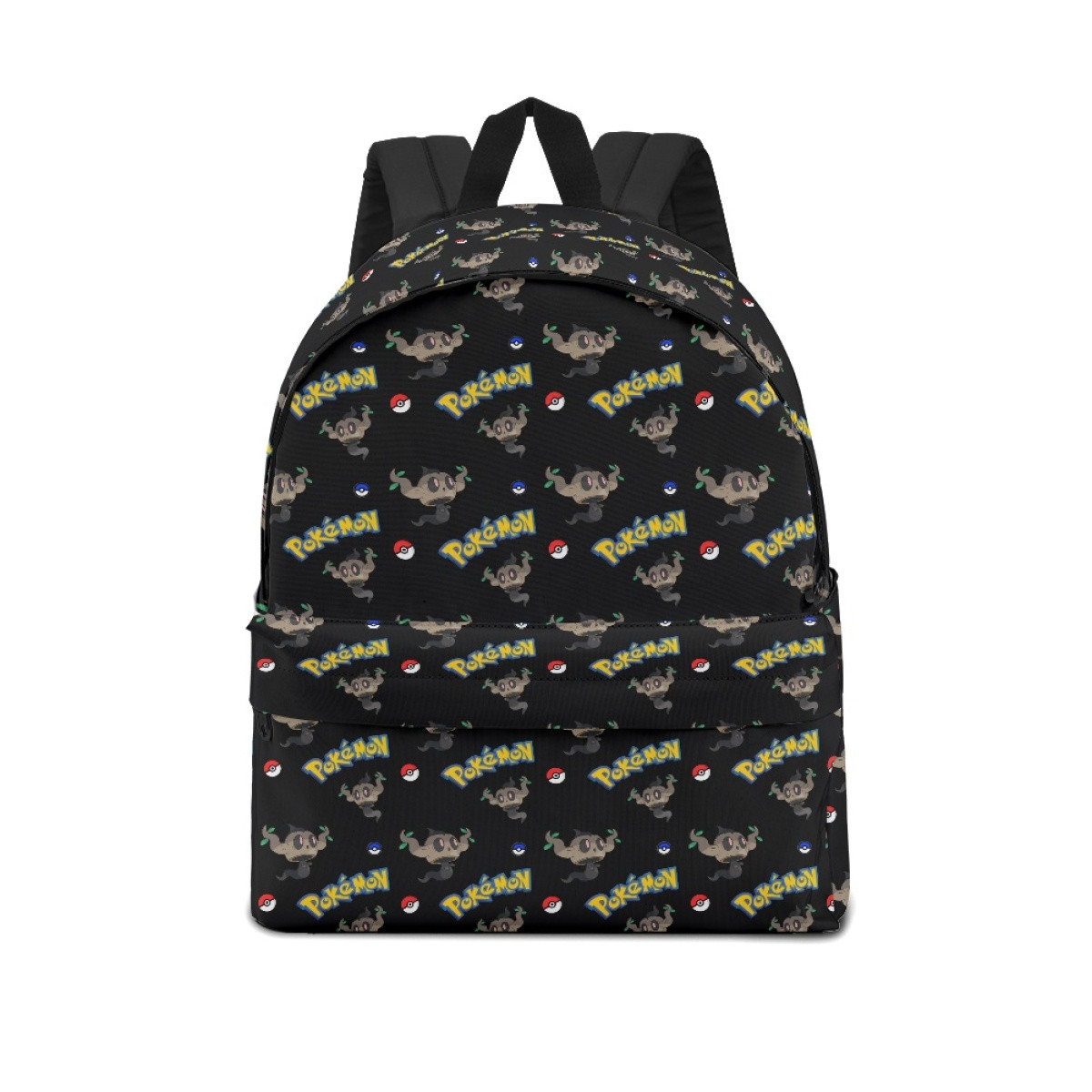 Pokemon Phantump School Backpack Multicolor Schoolbag Rucksack - Phantump Character Series Art