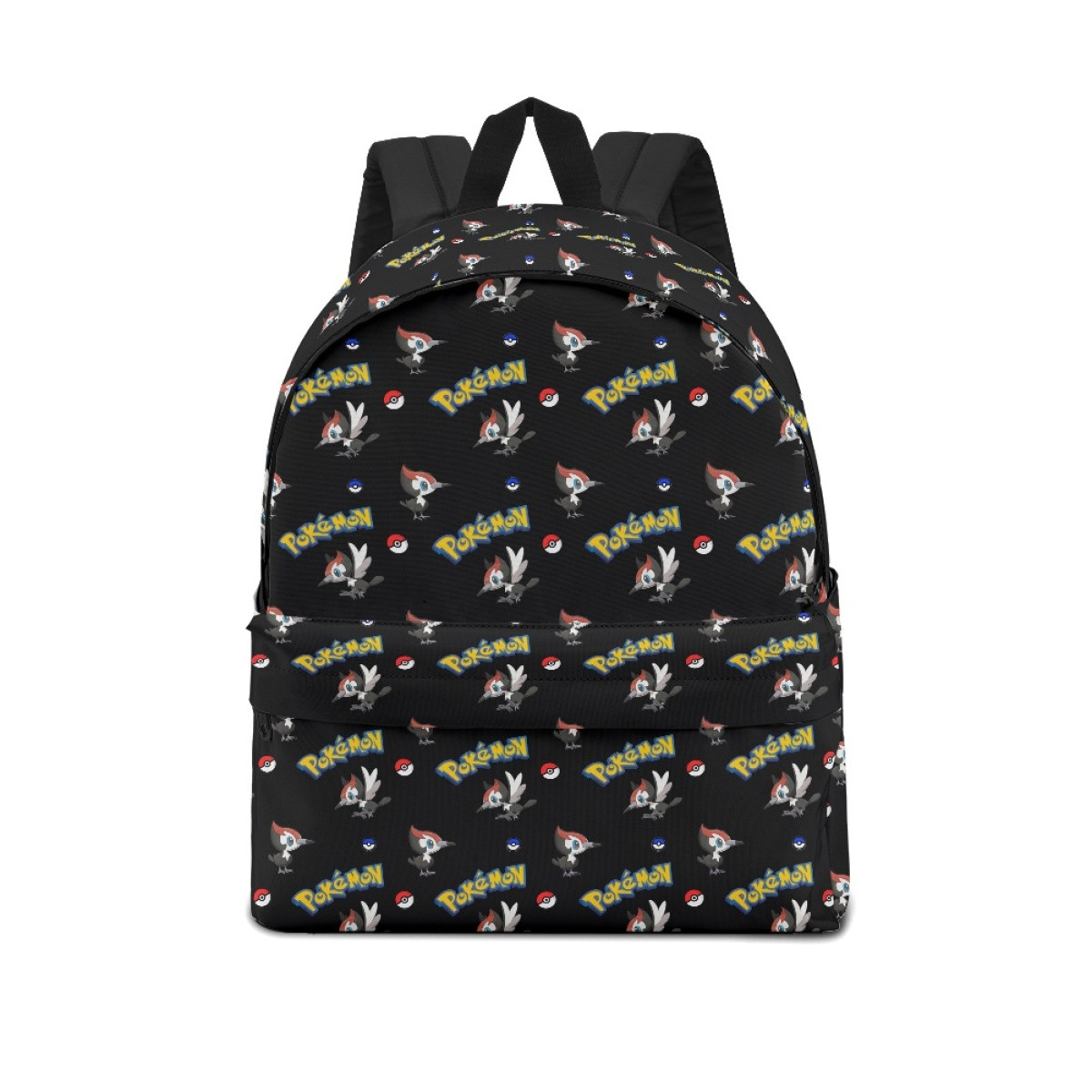 Pokemon Pikipek School Backpack Multicolor Schoolbag Rucksack - Pikipek Character Series Art