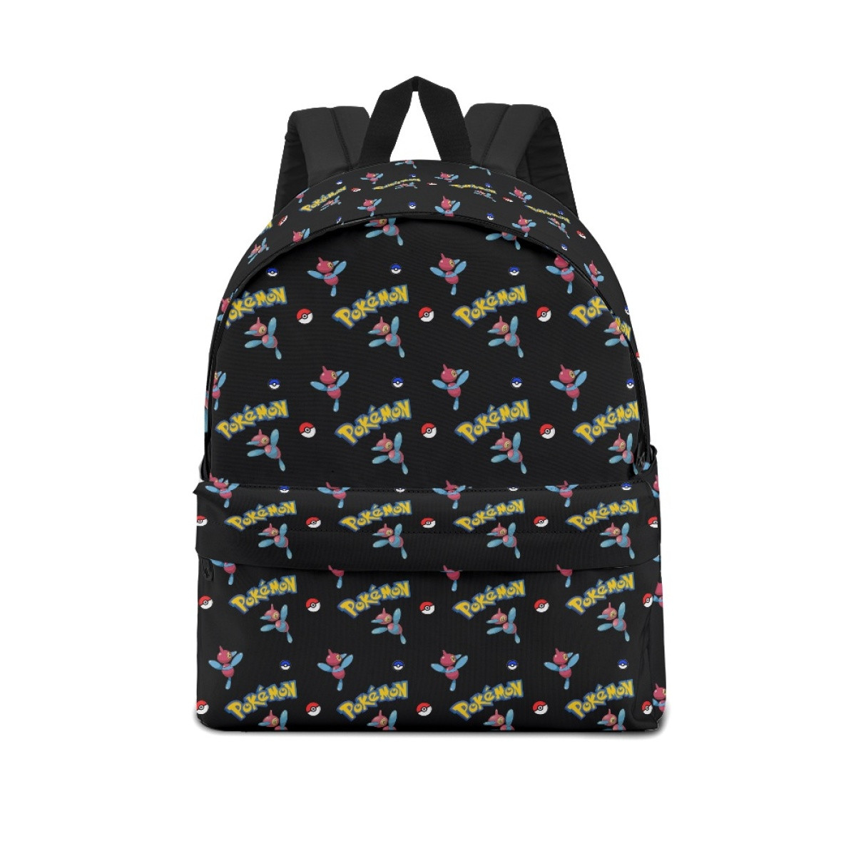 Pokemon Porygon Z School Backpack Multicolor Schoolbag Rucksack - Porygon Z Character Series Art
