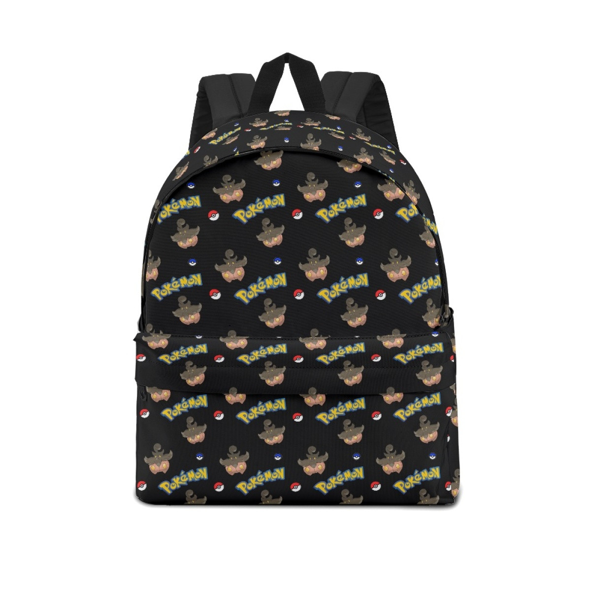 Pokemon Pumpkaboo School Backpack Multicolor Schoolbag Rucksack - Pumpkaboo Character Series Art