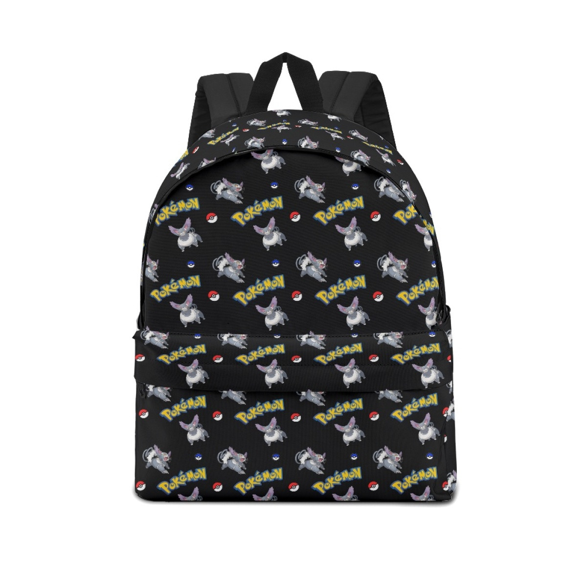 Pokemon Purugly School Backpack Multicolor Schoolbag Rucksack - Purugly Character Series Art