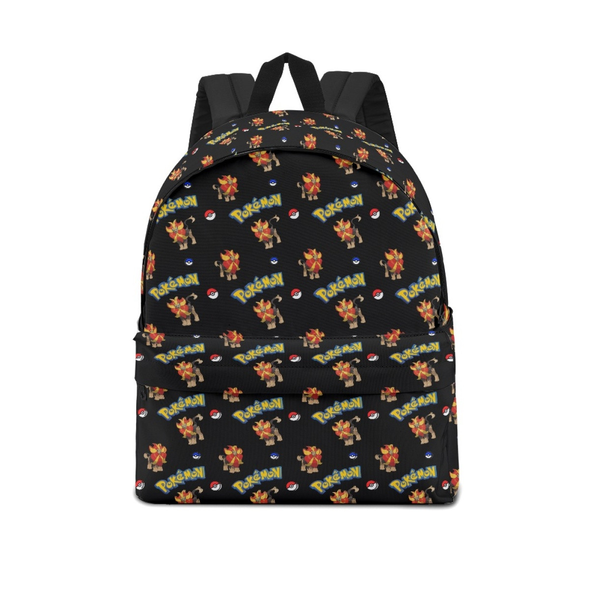 Pokemon Pyroar School Backpack Multicolor Schoolbag Rucksack - Pyroar Male Character Series Art