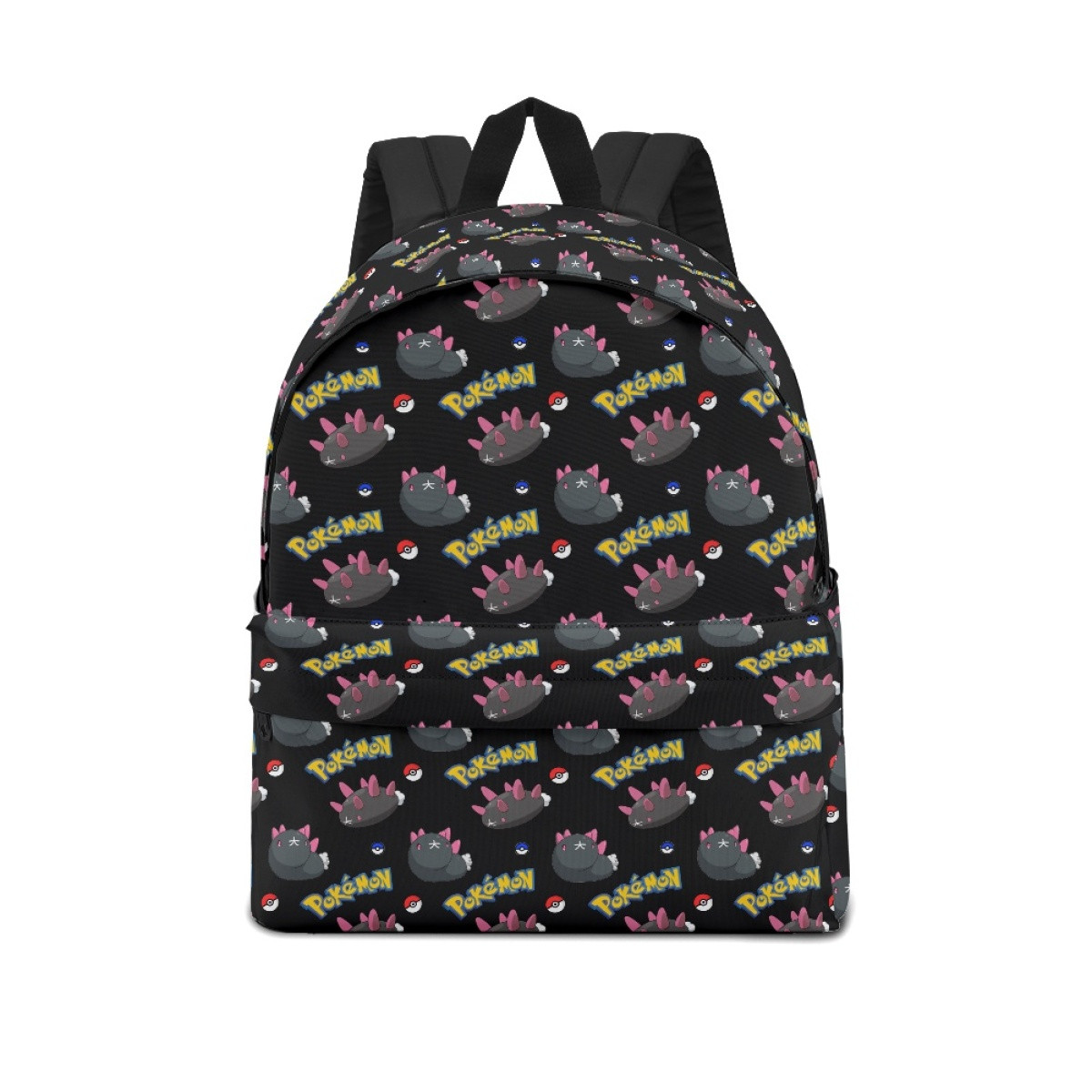 Pokemon Pyukumuku School Backpack Multicolor Schoolbag Rucksack - Pyukumuku Character Series Art