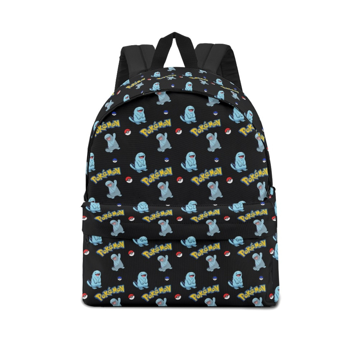 Pokemon Quagsire School Backpack Multicolor Schoolbag Rucksack - Quagsire Character Series Art