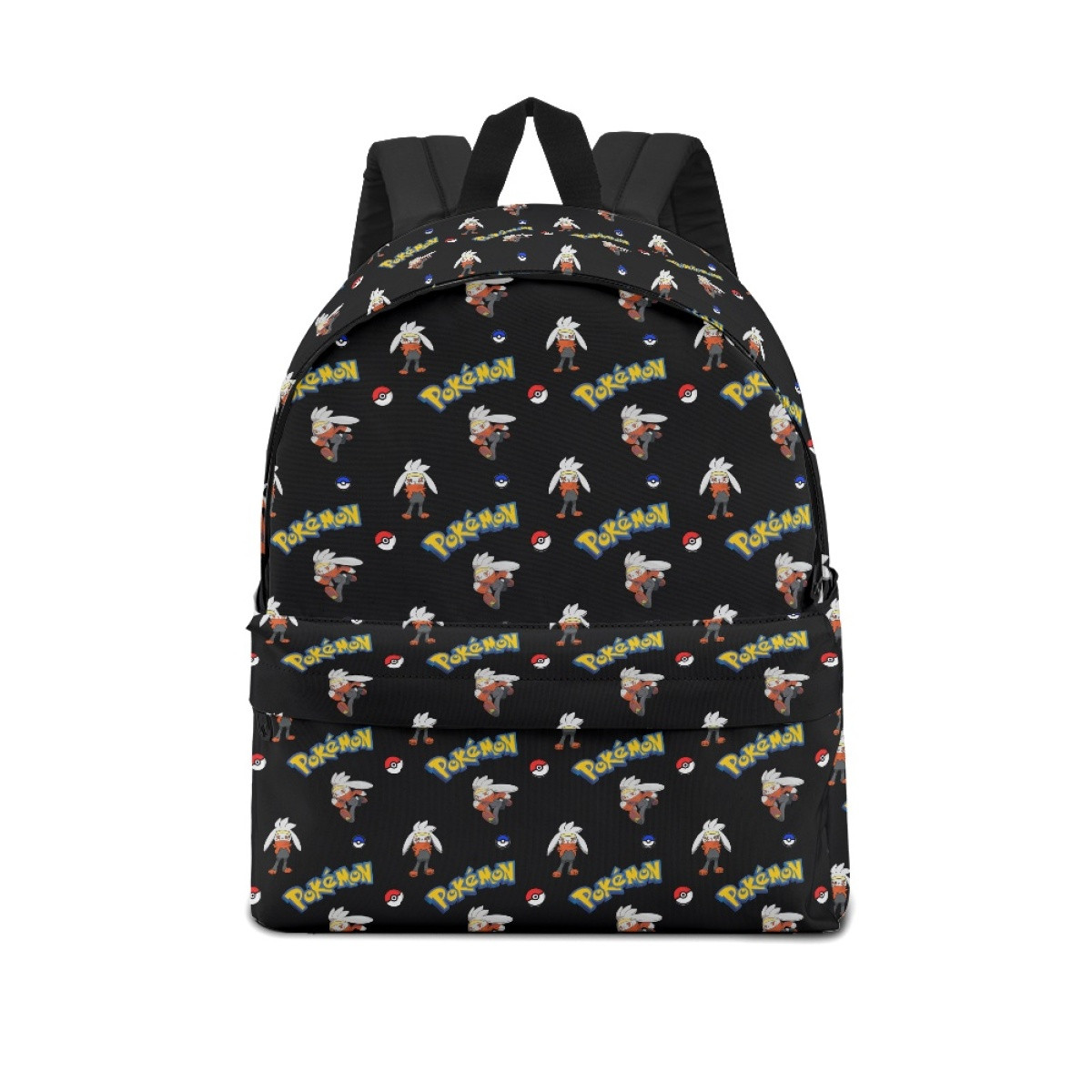 Pokemon Raboot School Backpack Multicolor Schoolbag Rucksack - Raboot Character Series Art