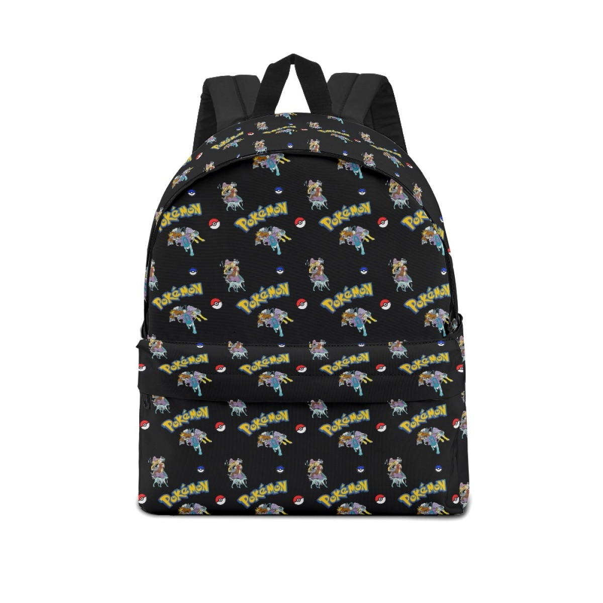 Pokemon School Backpack Multicolor Schoolbag Rucksack - Raikou Entei Suicune Legendary Beasts Cartoon Art Series