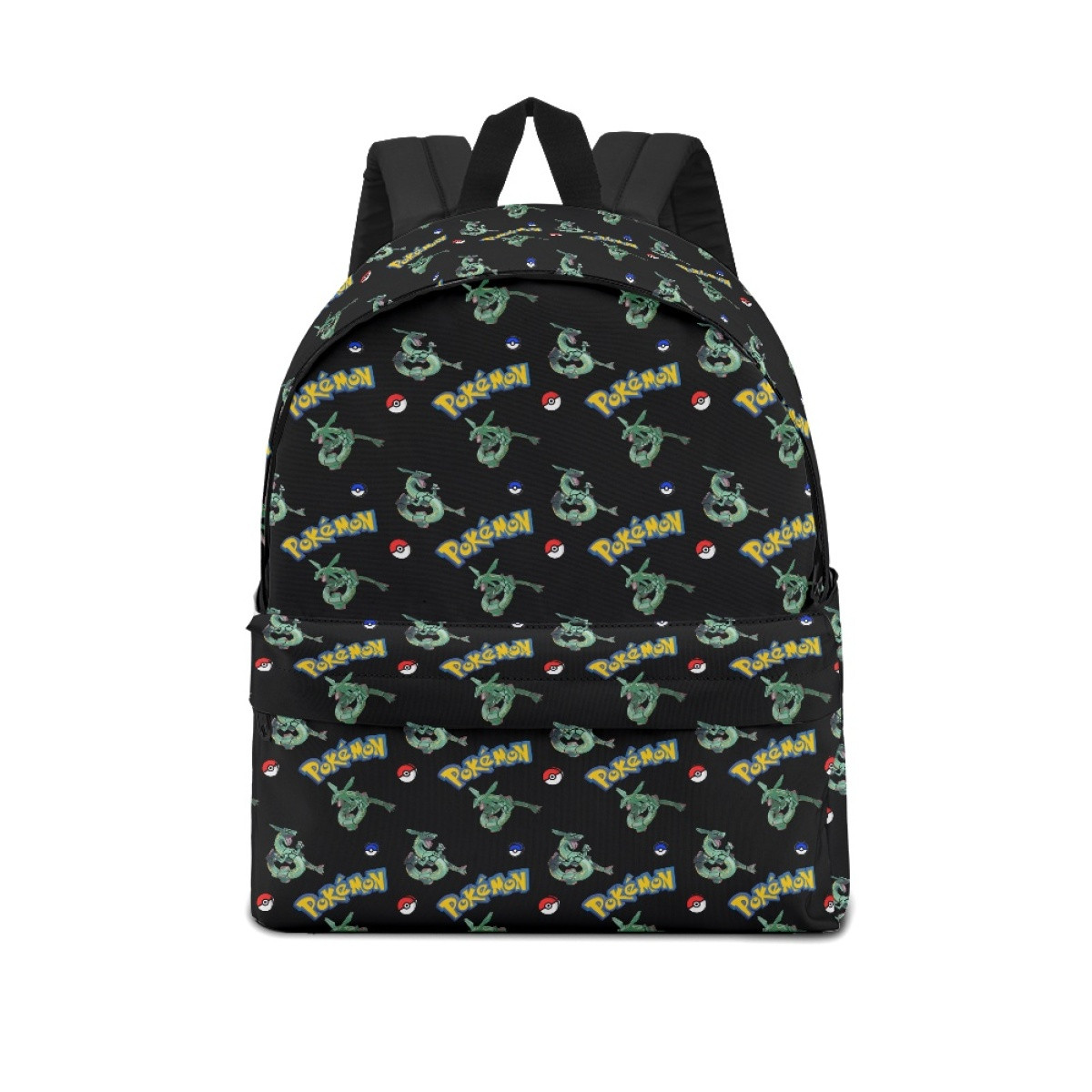 Pokemon Rayquaza School Backpack Multicolor Schoolbag Rucksack - Rayquaza Character Series Art