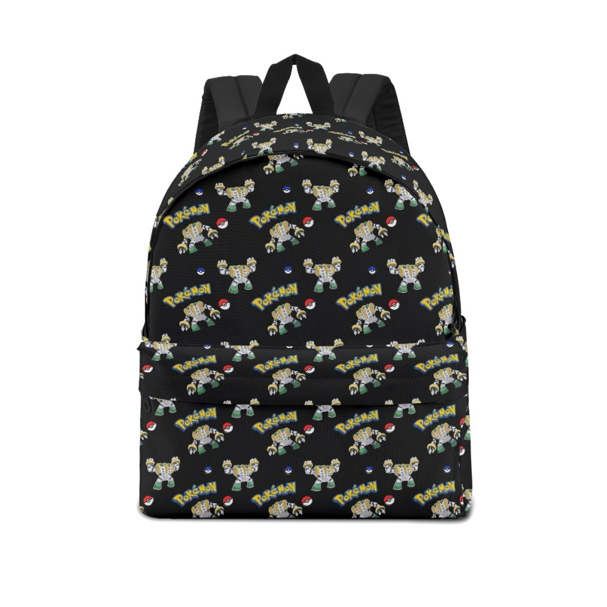 Pokemon Regigigas School Backpack Multicolor Schoolbag Rucksack - Regigigas Character Series Art