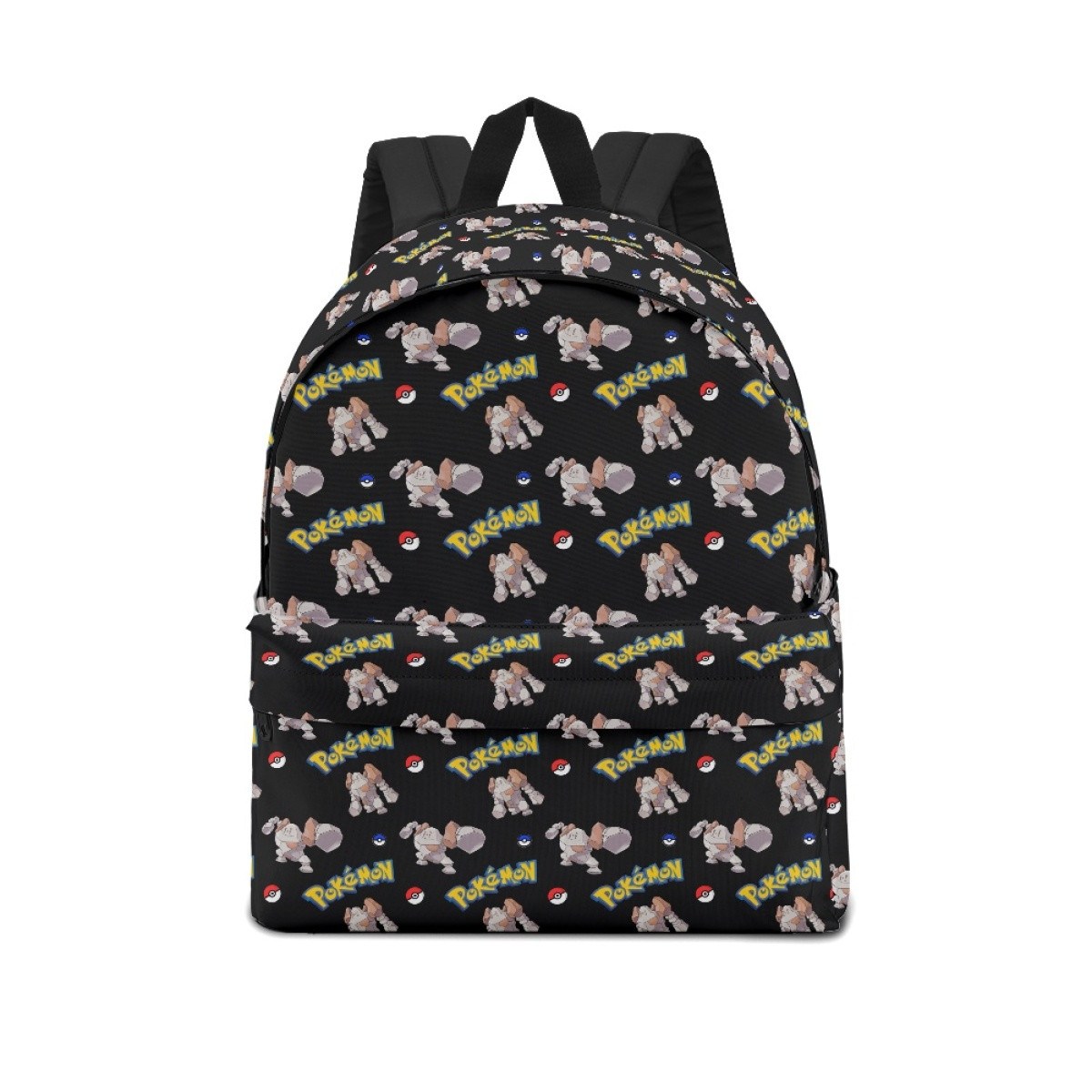 Pokemon Regirock School Backpack Multicolor Schoolbag Rucksack - Regirock Character Series Art