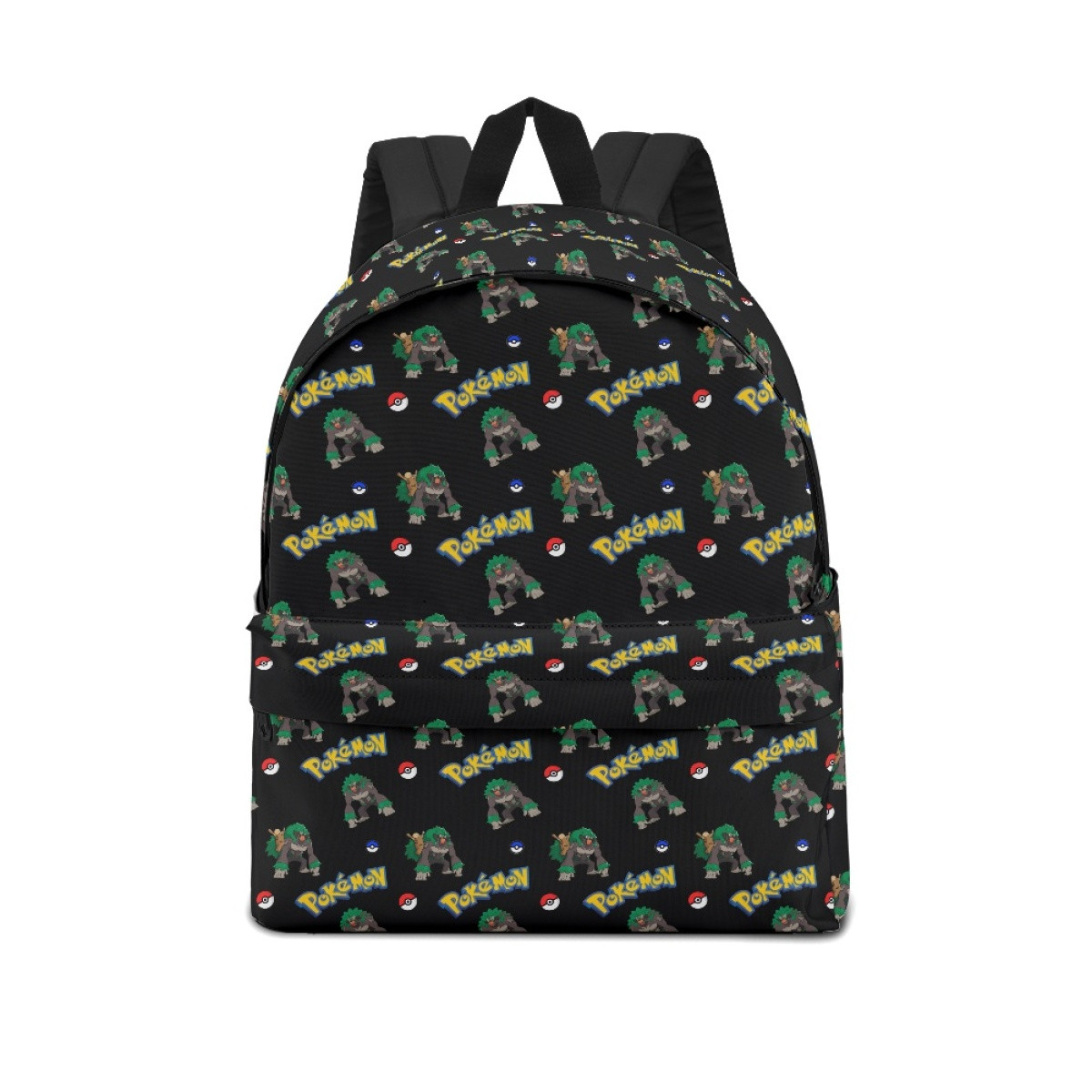 Pokemon Rillaboom School Backpack Multicolor Schoolbag Rucksack - Rillaboom Character Series Art
