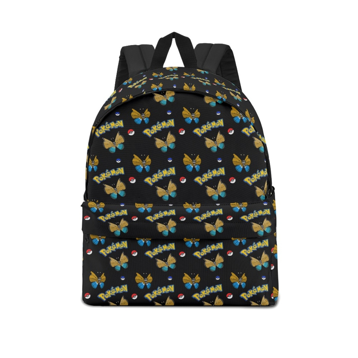 Pokemon River Vivillon School Backpack Multicolor Schoolbag Rucksack - River Vivillon Character Series Art