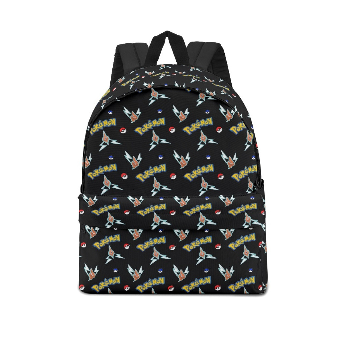 Pokemon Rotom School Backpack Multicolor Schoolbag Rucksack - Rotom Character Series Art