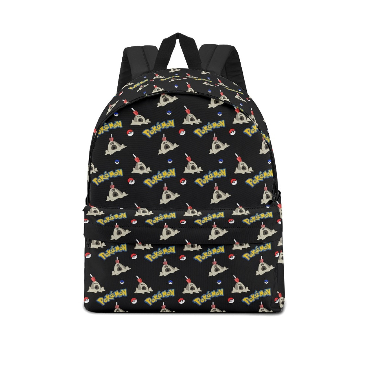 Pokemon Sandygast School Backpack Multicolor Schoolbag Rucksack - Sandygast Character Series Art