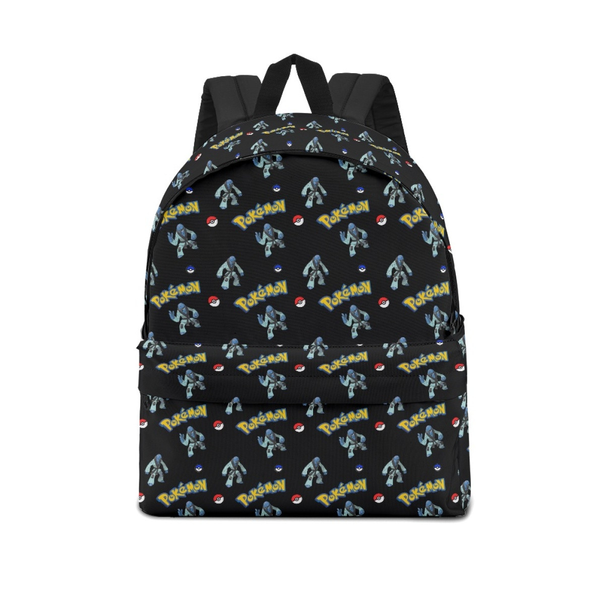 Pokemon Sawk School Backpack Multicolor Schoolbag Rucksack - Sawk Character Series Art