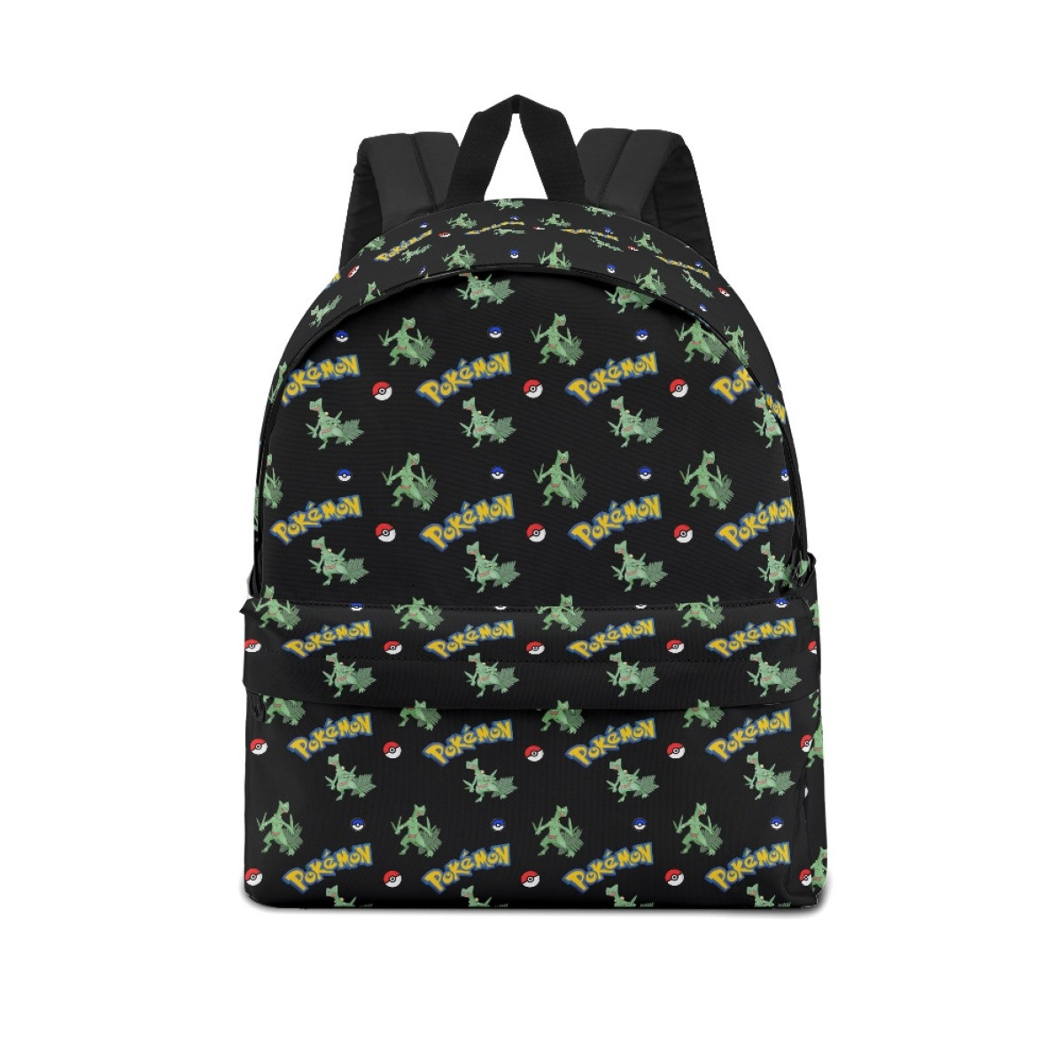Pokemon Sceptile School Backpack Multicolor Schoolbag Rucksack - Sceptile Character Series Art