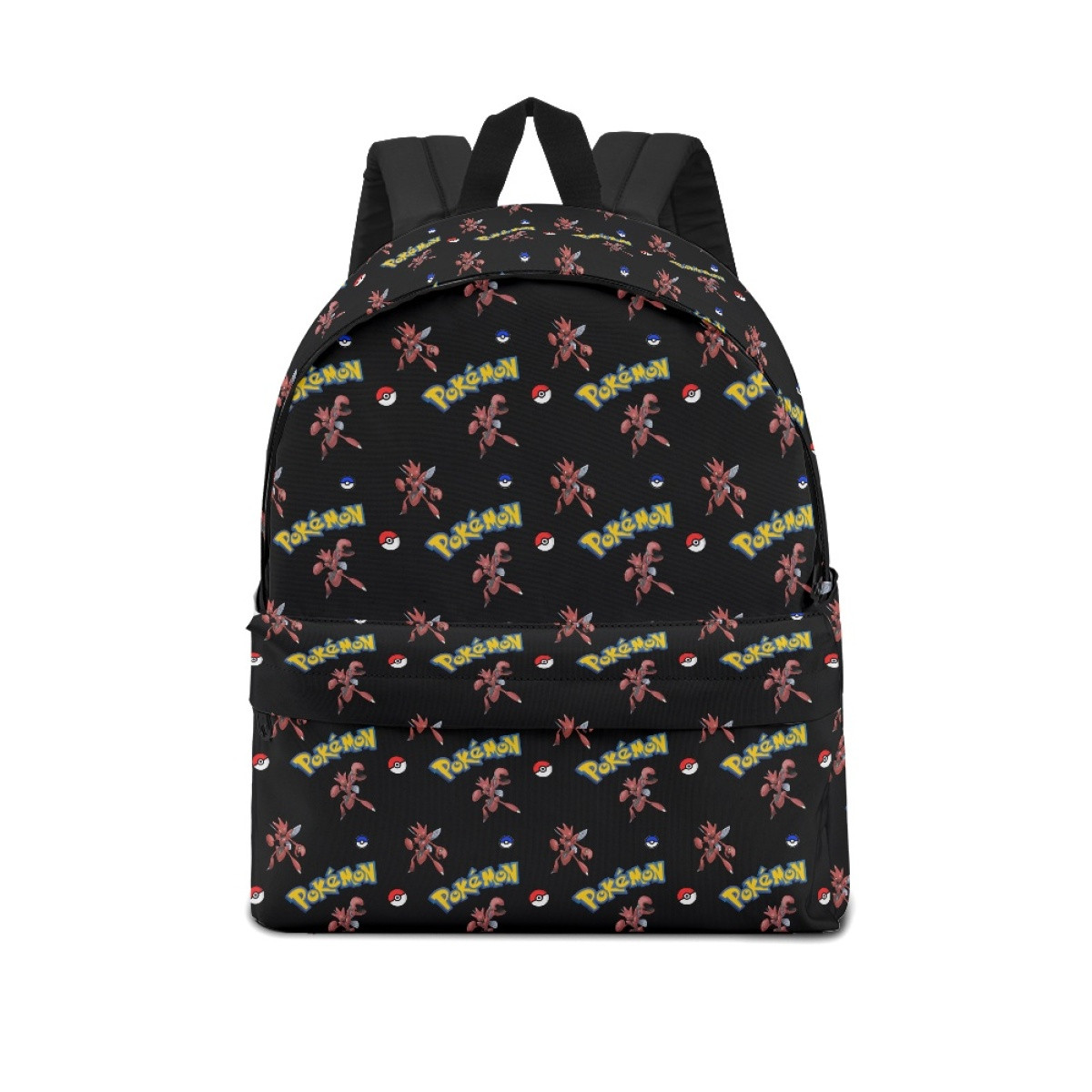 Pokemon Scizor School Backpack Multicolor Schoolbag Rucksack - Scizor Character Series Art