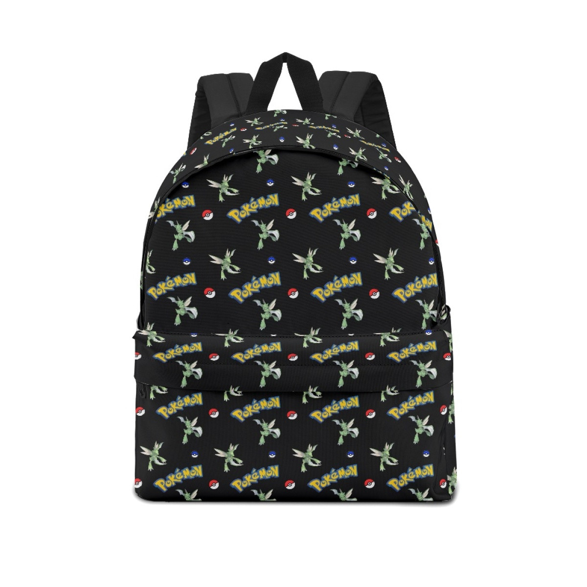 Pokemon Scyther School Backpack Multicolor Schoolbag Rucksack - Scyther Character Series Art
