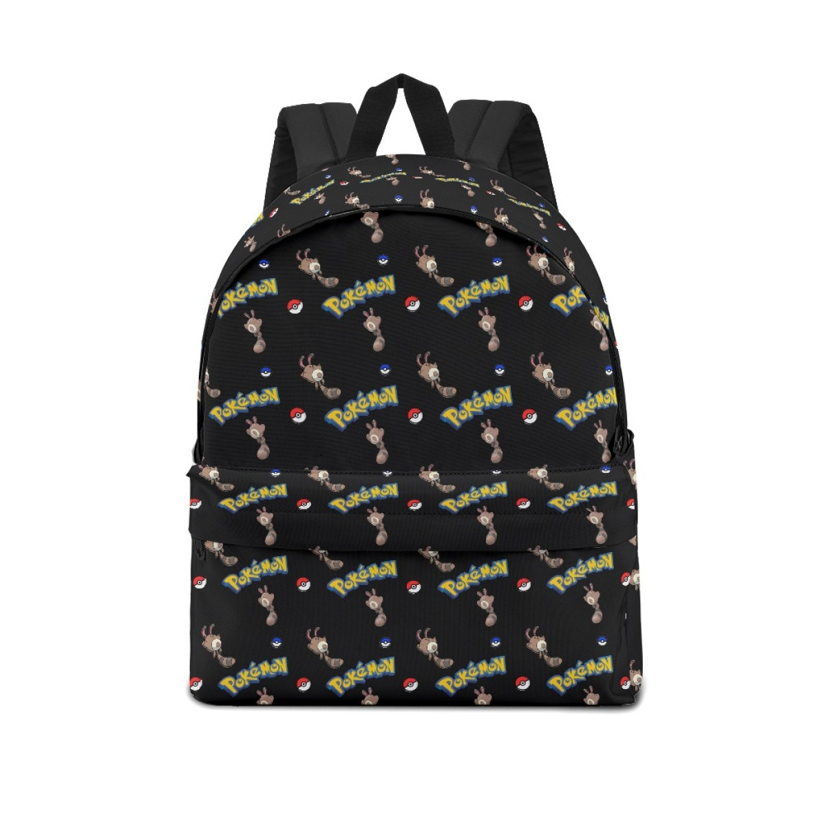 Pokemon Sentret School Backpack Multicolor Schoolbag Rucksack - Sentret Character Series Art