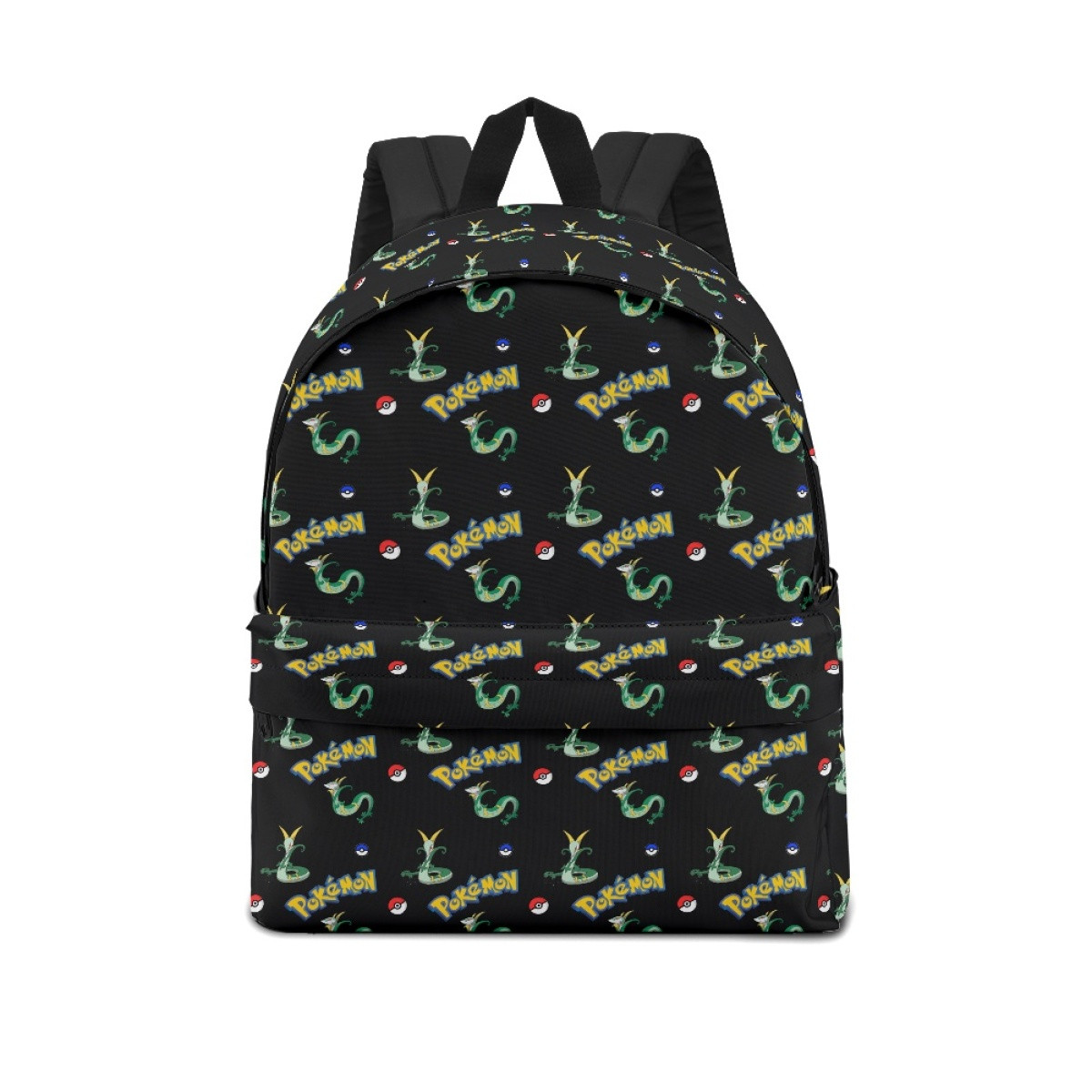 Pokemon Serperior School Backpack Multicolor Schoolbag Rucksack - Serperior Character Series Art