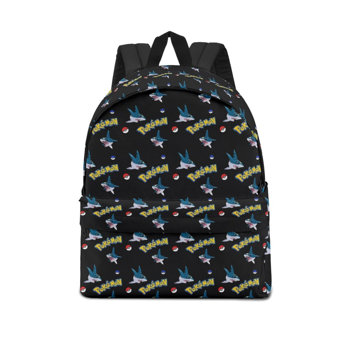 Pokemon Sharpedo School Backpack Multicolor Schoolbag Rucksack - Sharpedo Character Series Art