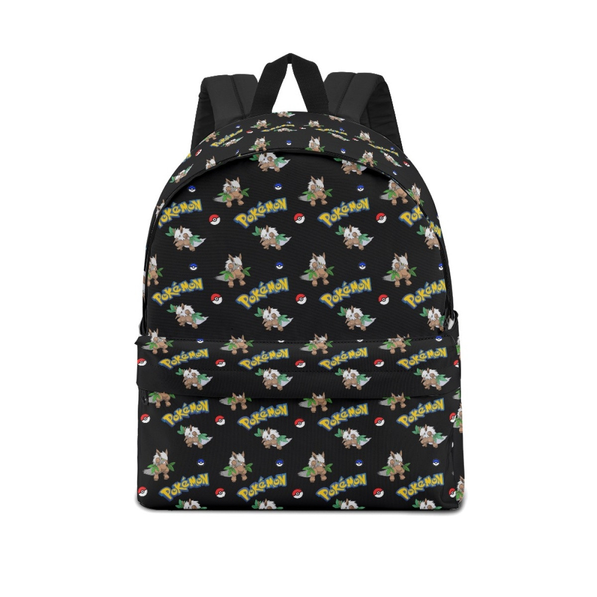 Pokemon Shiftry School Backpack Multicolor Schoolbag Rucksack - Shiftry Character Series Art
