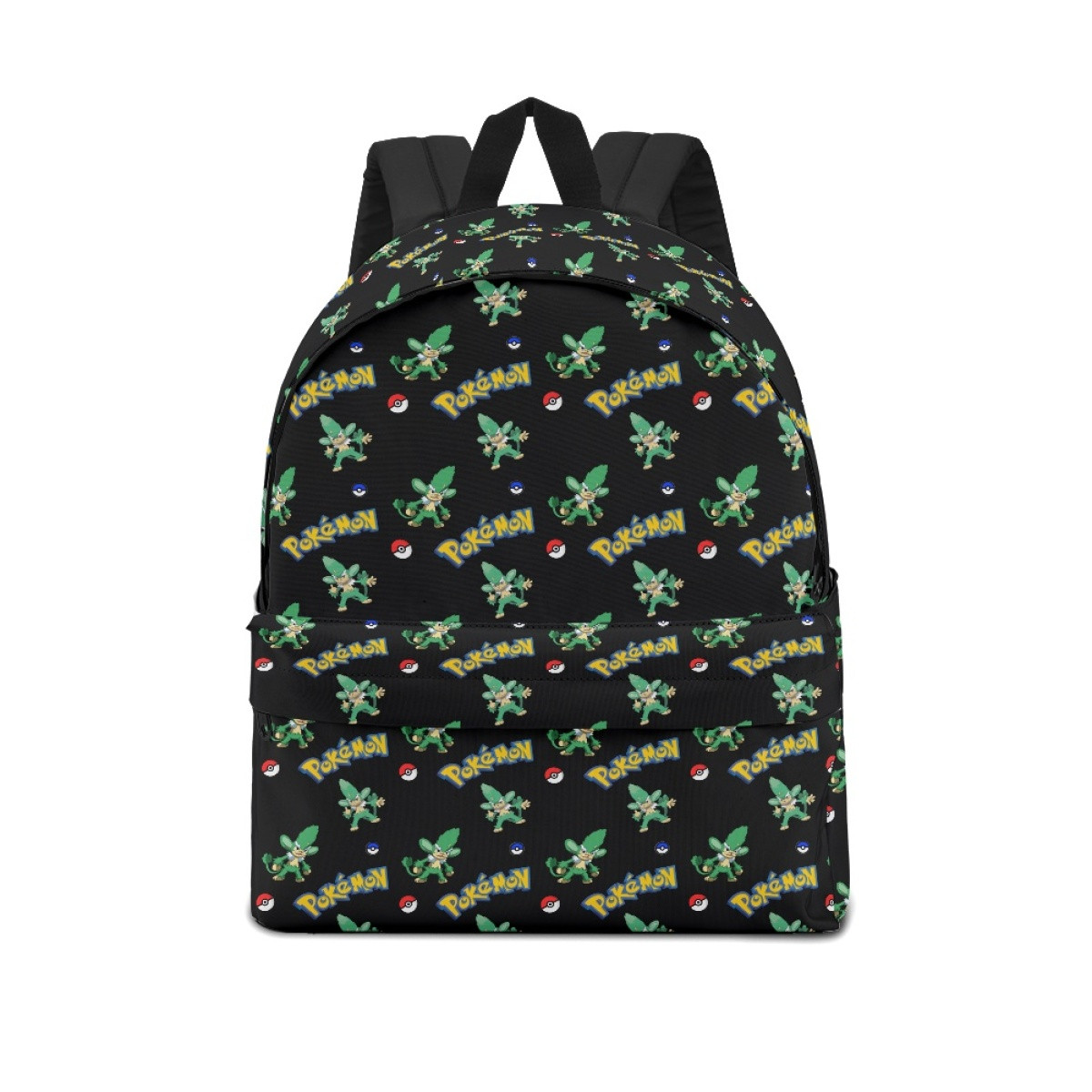 Pokemon Simisage School Backpack Multicolor Schoolbag Rucksack - Simisage Character Series Art