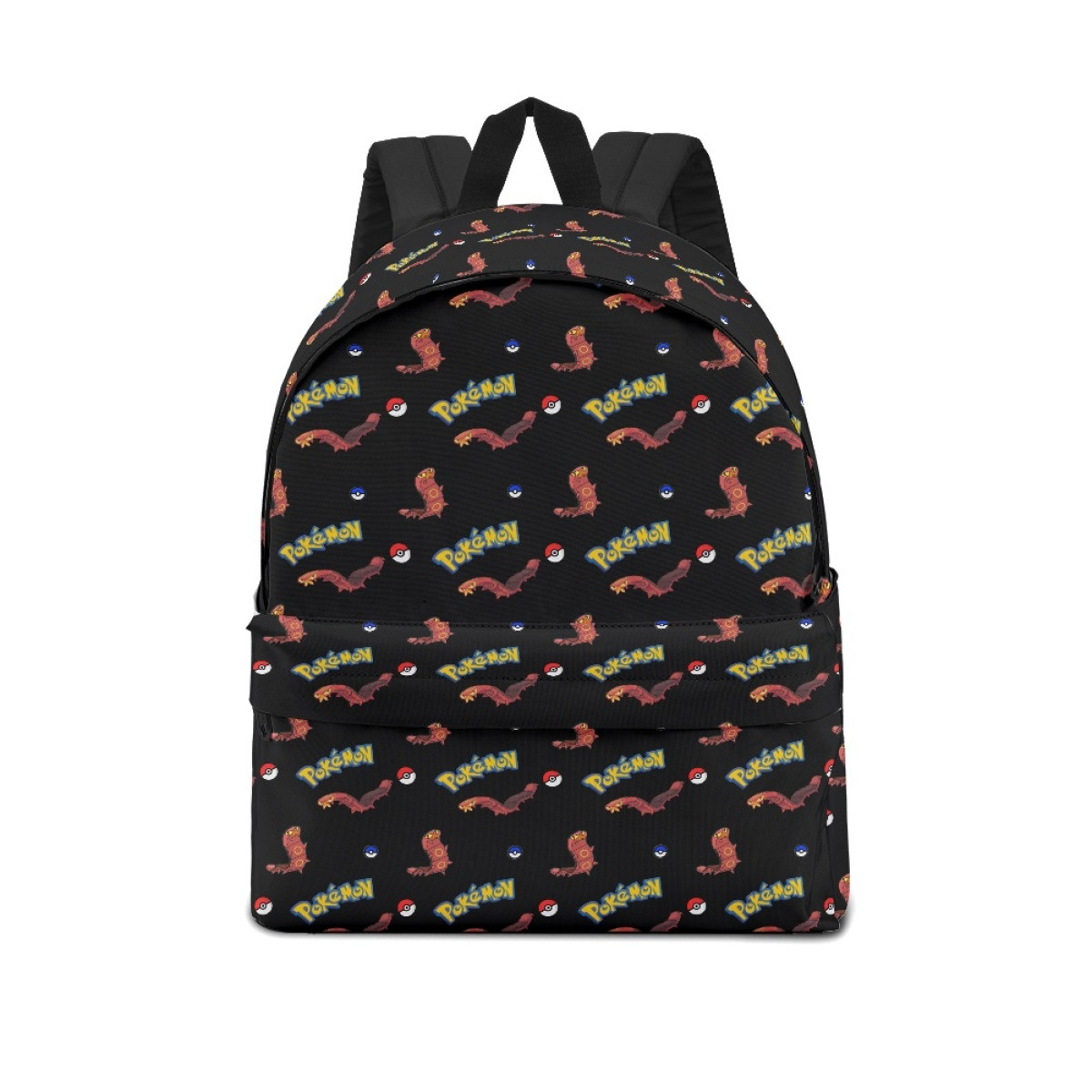 Pokemon Sizzlipede School Backpack Multicolor Schoolbag Rucksack - Sizzlipede Character Series Art