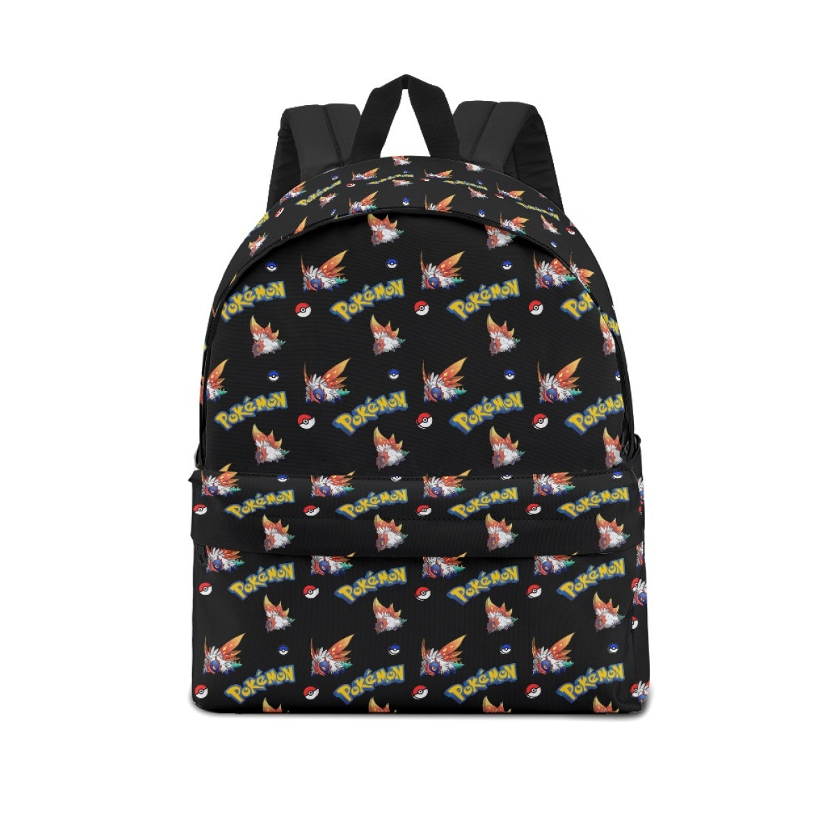 Pokemon Slither Wing School Backpack Multicolor Schoolbag Rucksack - Slither Wing Character Series Art