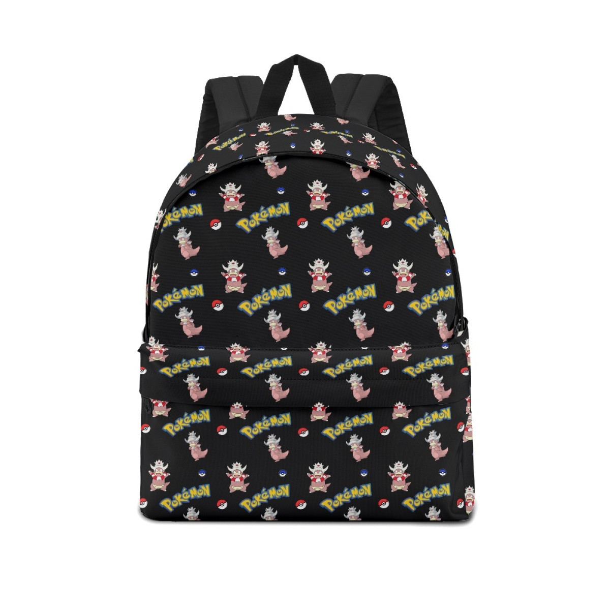 Pokemon Slowking School Backpack Multicolor Schoolbag Rucksack - Slowking Character Series Art
